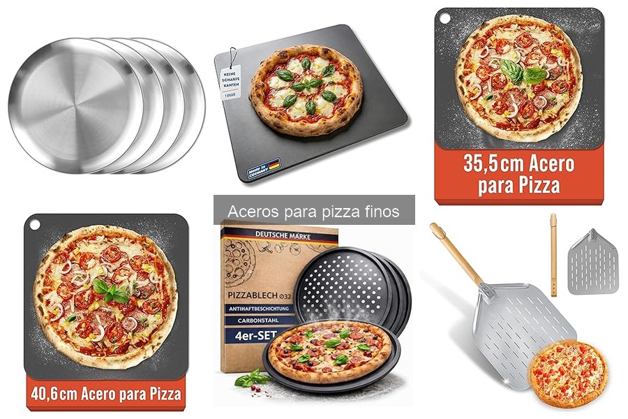Alternativas efectivas a los aceros para pizza finos