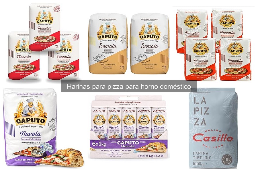 Alternativas sin gluten a la harina de trigo para pizza