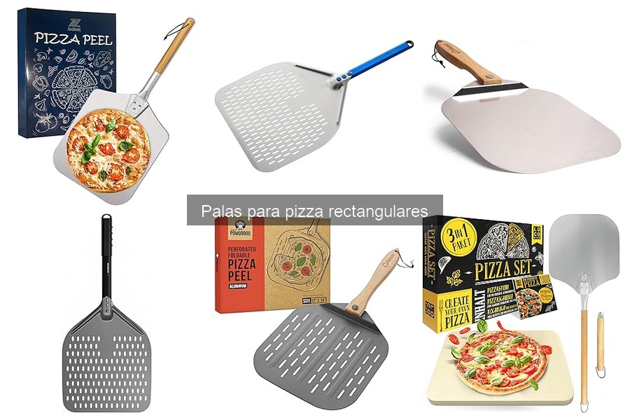 Alternativas útiles a la pala para pizza rectangular