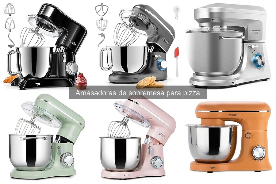 Amasadoras de sobremesa para pizza: ¿Dónde comprarlas baratas?