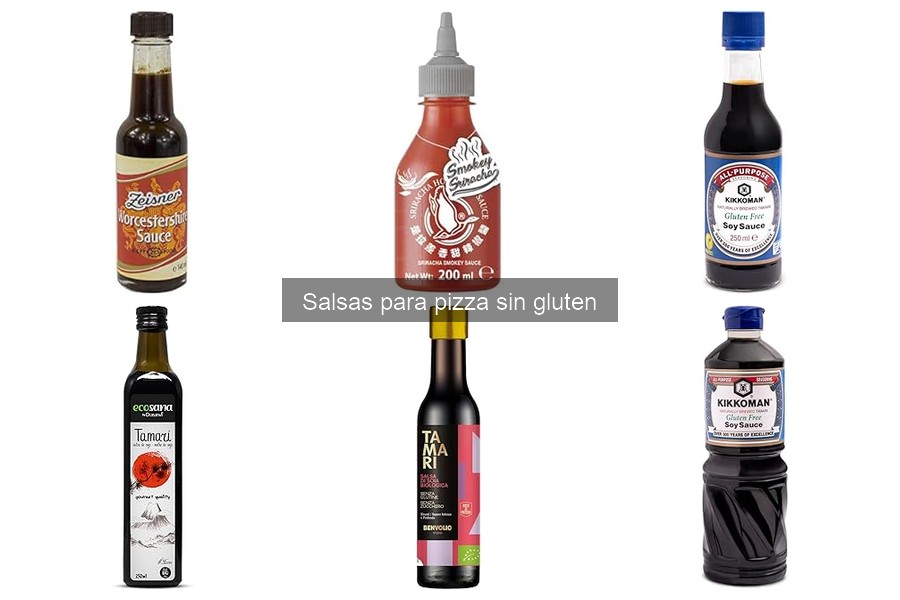 Beneficios de las salsas para pizza sin gluten