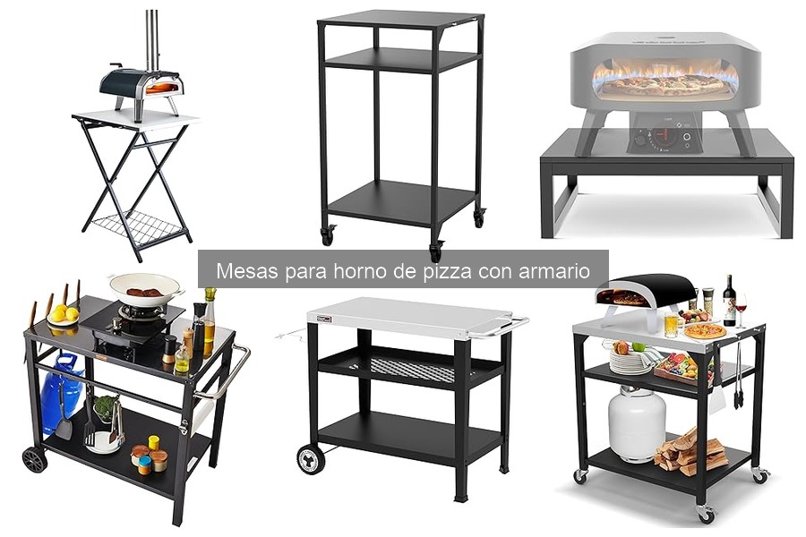 Beneficios de una mesa para horno de pizza en exteriores