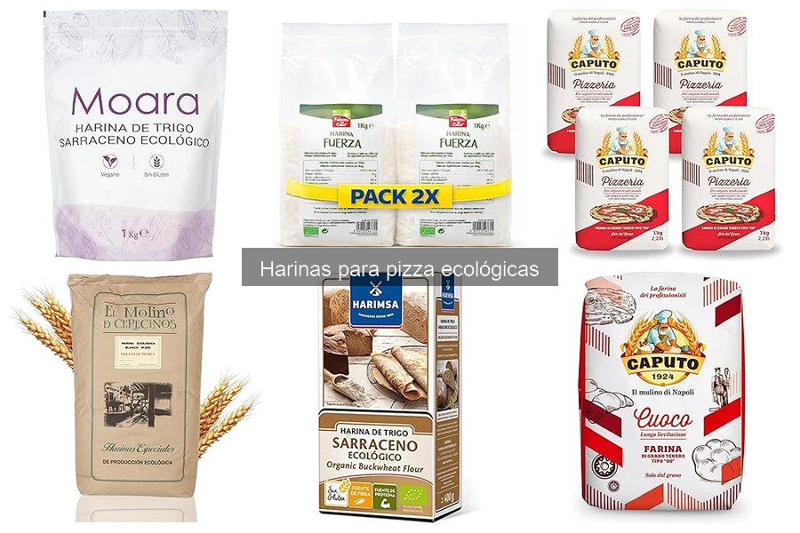 Beneficios de usar harinas ecológicas para pizza