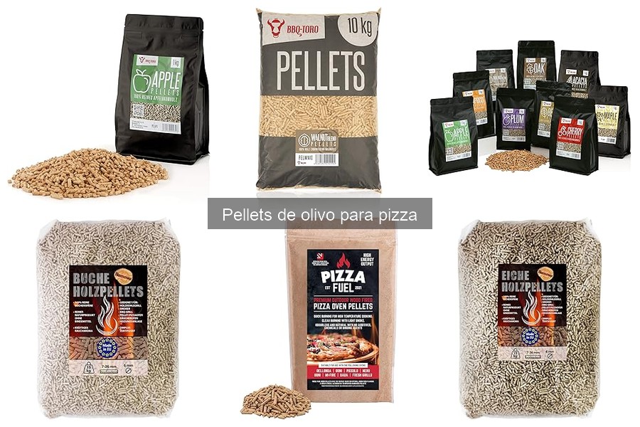 Beneficios de usar pellets de olivo para pizza