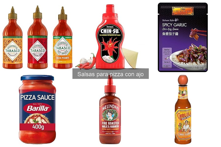 Beneficios de usar salsas con ajo en tu pizza