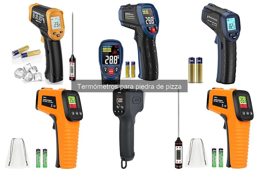 Beneficios de usar un termómetro para piedra de pizza
