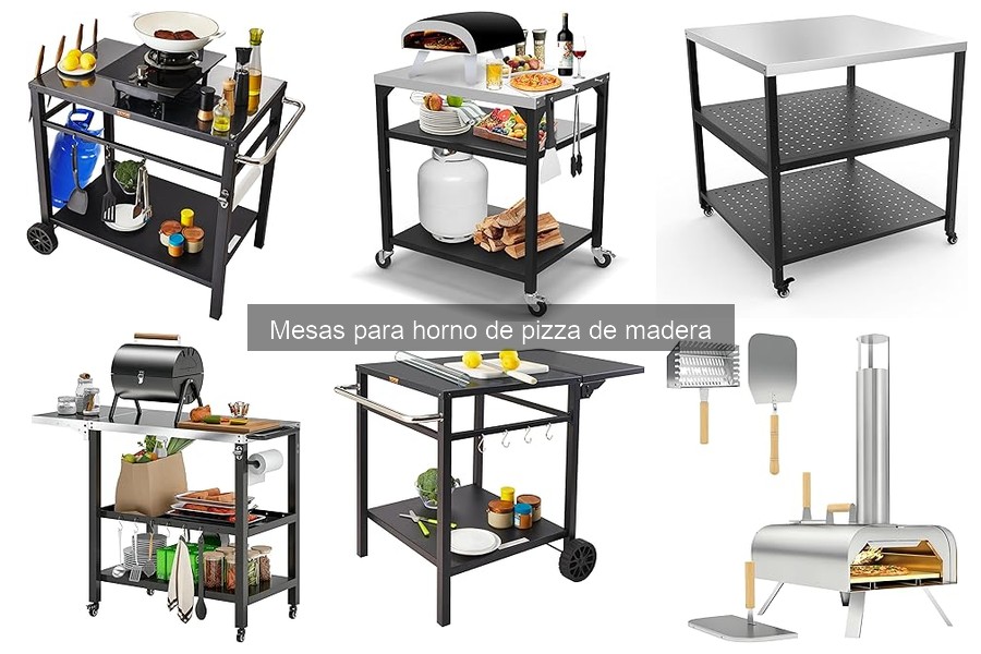 Beneficios de usar una mesa de madera para horno de pizza