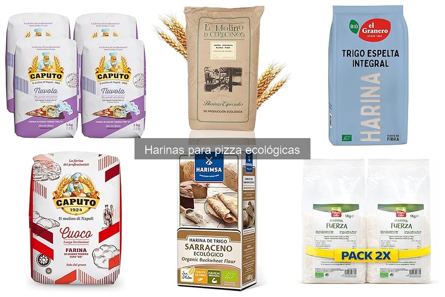 Beneficios nutricionales de las harinas ecológicas para pizza