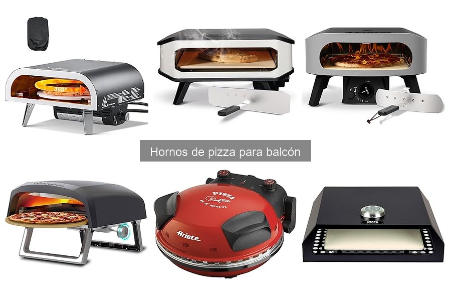 Características clave de hornos de pizza para balcón