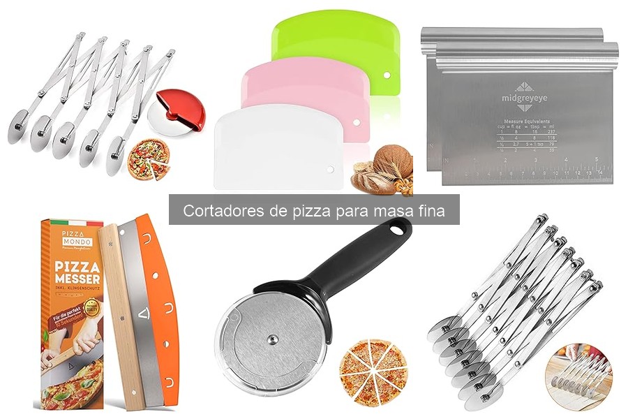** Características Clave en Cortadores de Pizza para Masa Fina