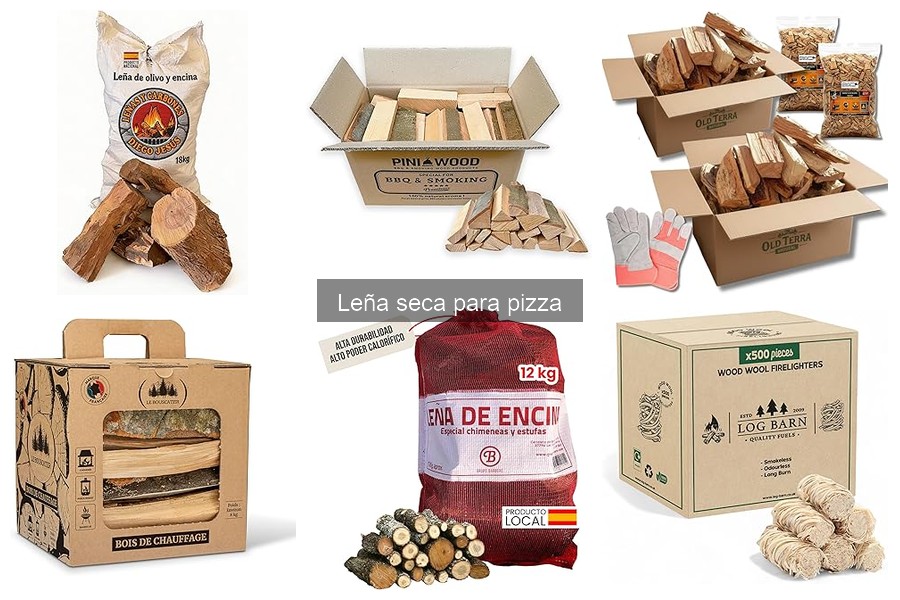 Cómo almacenar correctamente la leña seca para pizza