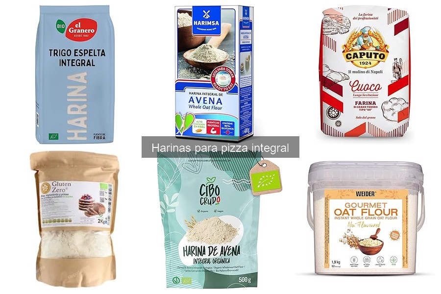 Cómo almacenar harina integral para pizza de forma correcta