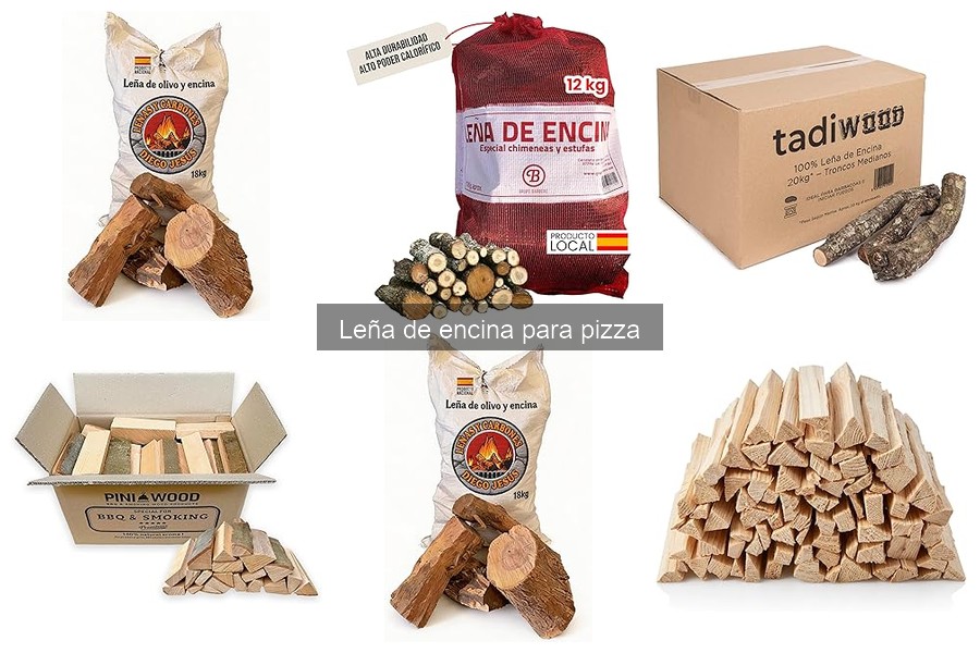 Cómo almacenar leña de encina para pizza correctamente