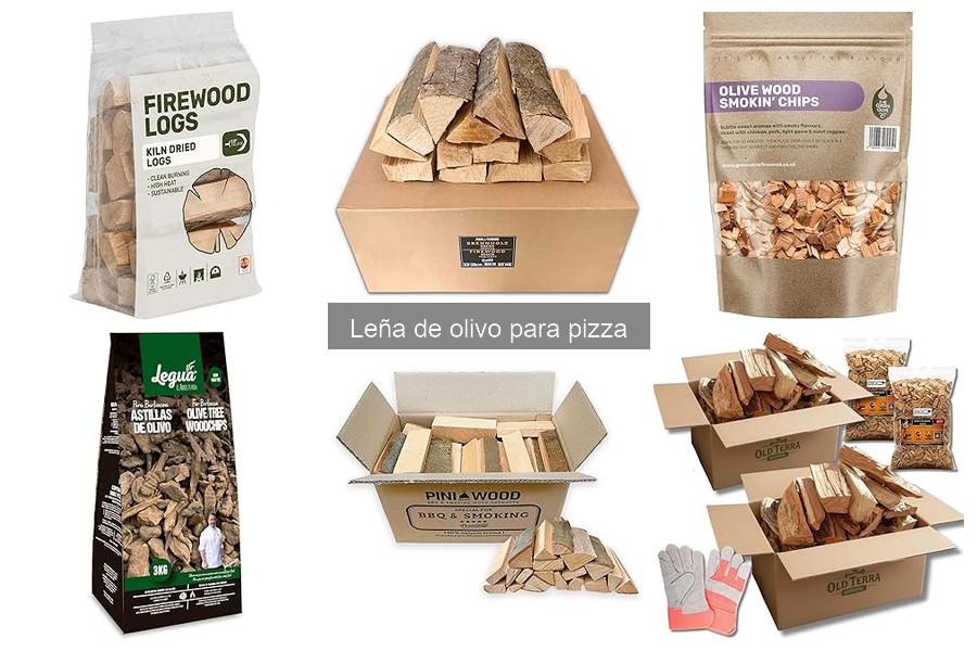 Cómo almacenar leña de olivo para pizza correctamente