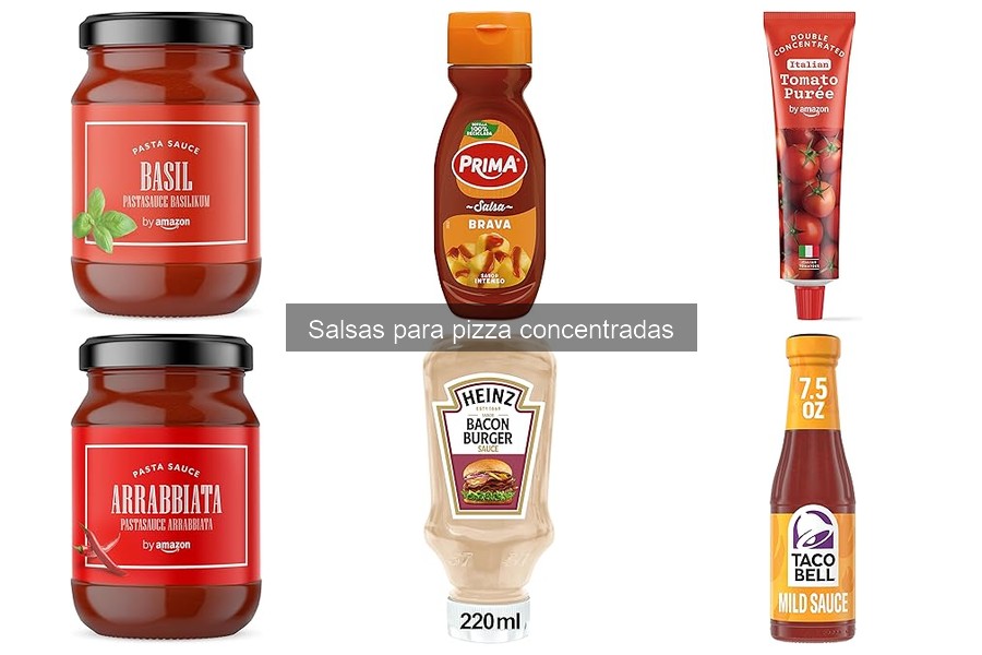 Cómo almacenar salsas para pizza concentradas abiertas