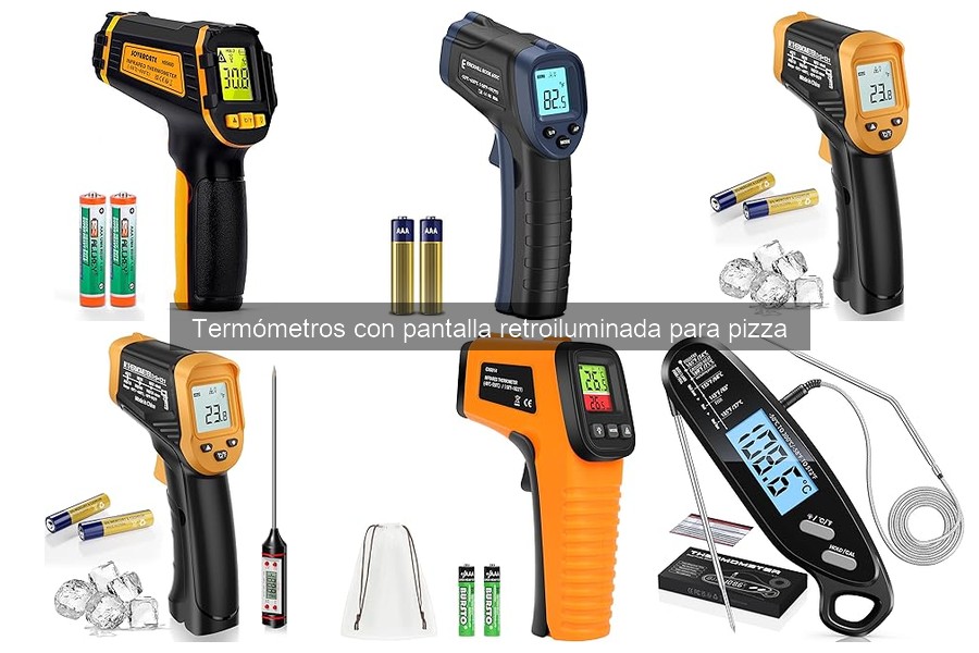 Cómo calibrar un termómetro retroiluminado para pizza