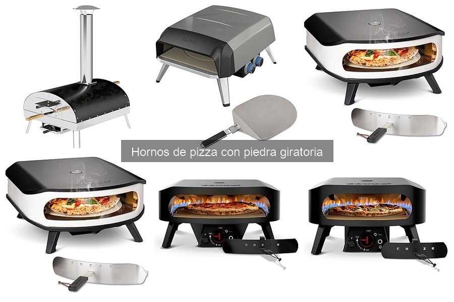 Cómo elegir el mejor horno de pizza con piedra giratoria
