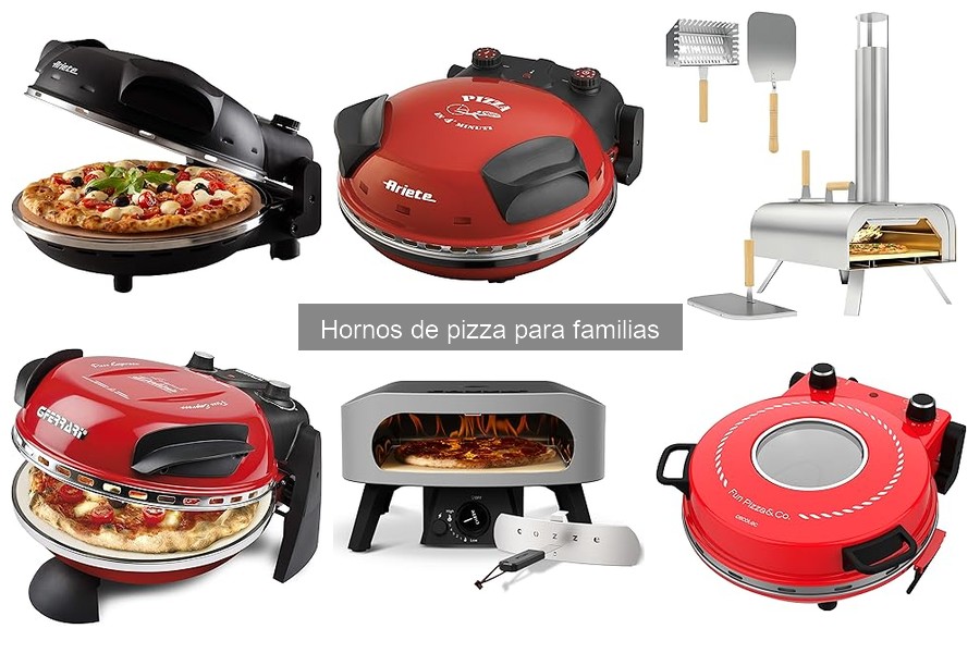 Cómo elegir el mejor horno de pizza para familias