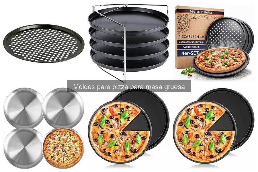 Cómo elegir el mejor molde para pizza de masa gruesa