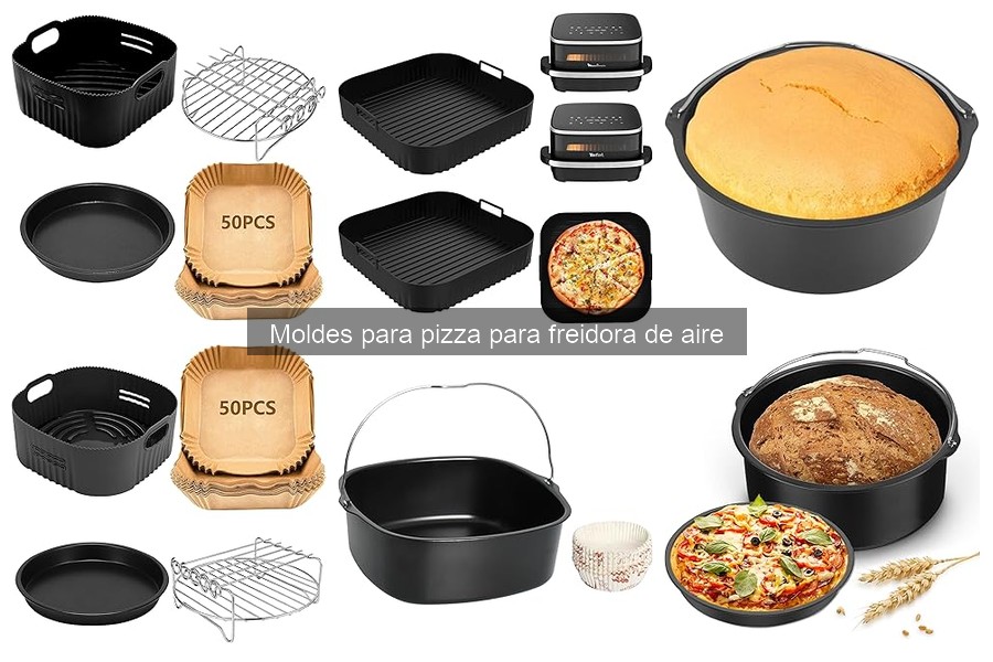 Cómo elegir el mejor molde para pizza en freidora de aire