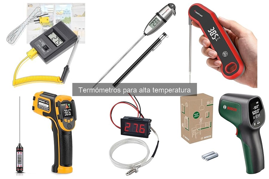 Cómo elegir el mejor termómetro para alta temperatura