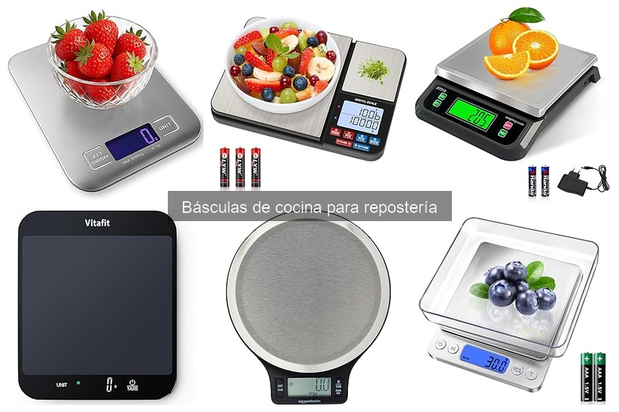 Cómo elegir la capacidad ideal de una báscula para repostería
