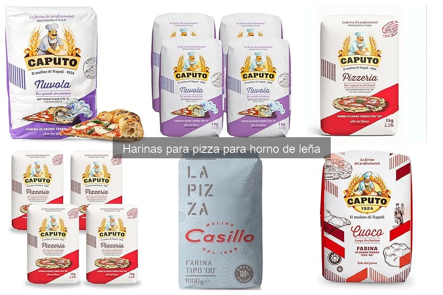 Cómo elegir la harina perfecta para pizza en horno de leña
