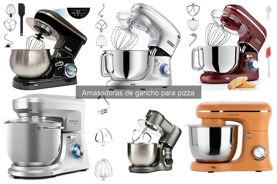 Cómo elegir la mejor amasadora de gancho para pizza