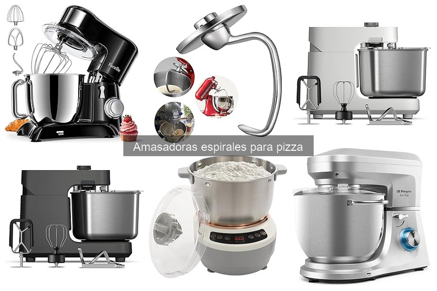 Cómo elegir la mejor amasadora espiral para pizza