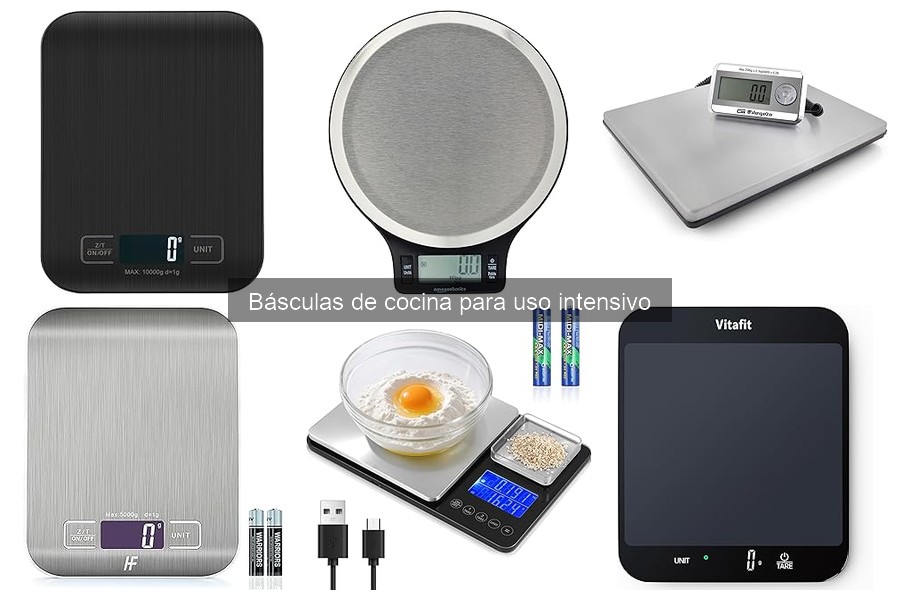 Cómo elegir la mejor báscula de cocina para uso intensivo