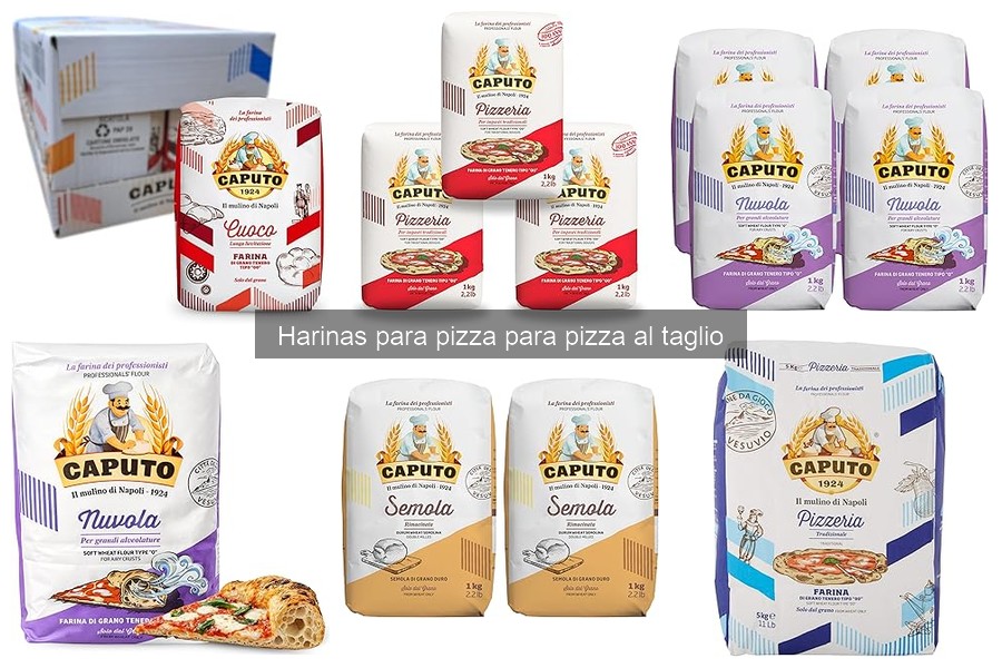 Cómo elegir la mejor harina para pizza al taglio