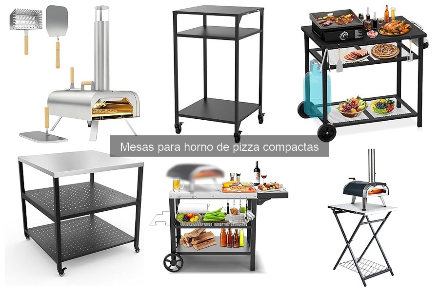 Cómo elegir la mejor mesa para horno de pizza compacta