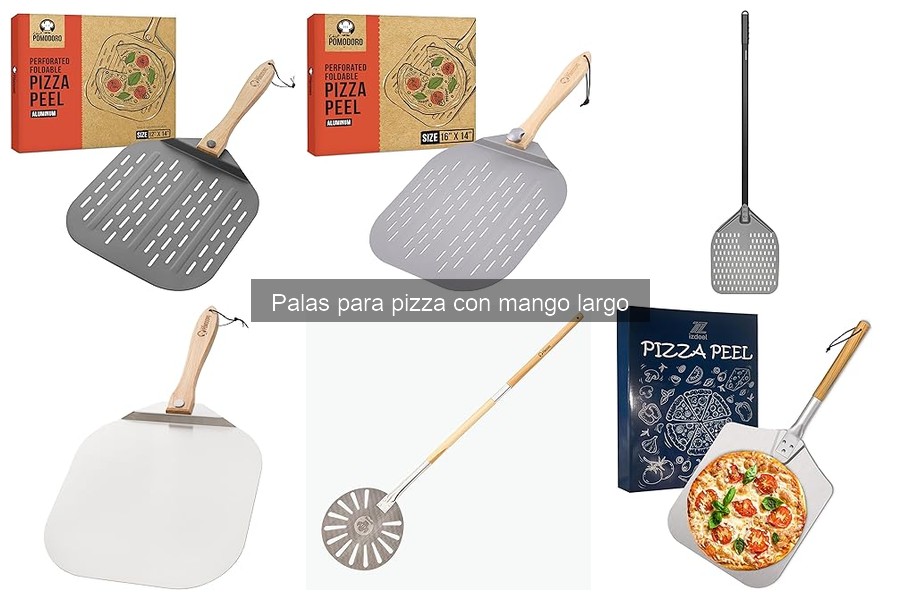 Cómo elegir la mejor pala para pizza con mango largo