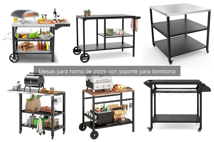 Cómo Elegir la Mesa Ideal para Horno de Pizza con Soporte