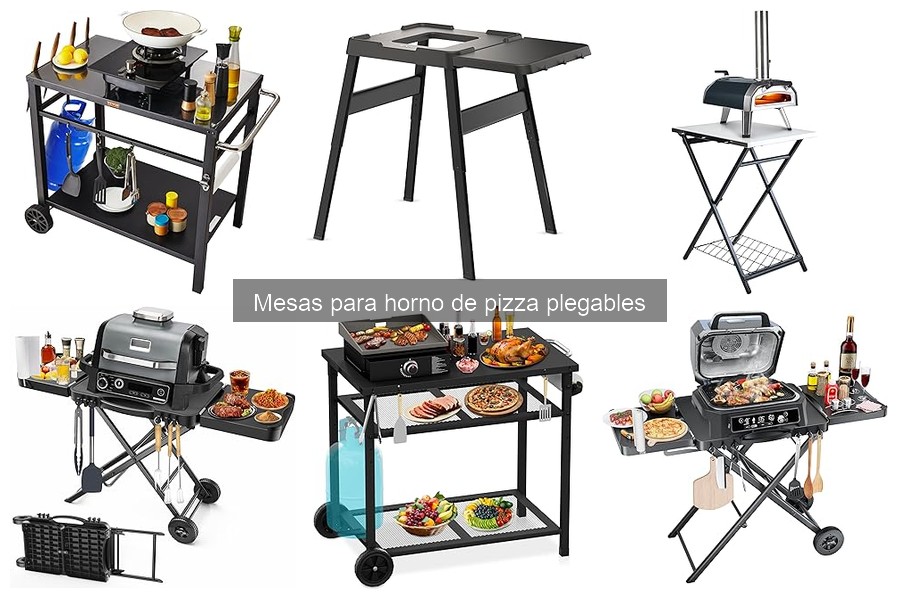Cómo elegir la mesa plegable ideal para horno de pizza