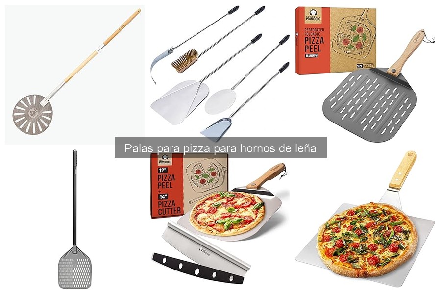 Cómo elegir la pala para pizza ideal para horno de leña