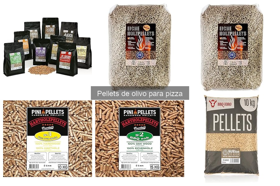 ¿Cómo elegir los mejores pellets de olivo para pizza?