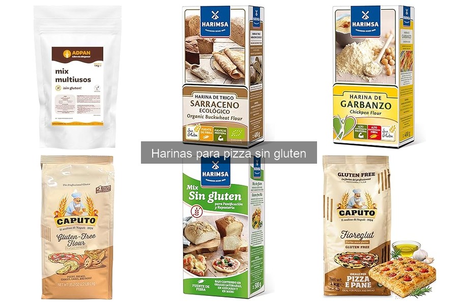 Cómo hacer masa de pizza con harina sin gluten