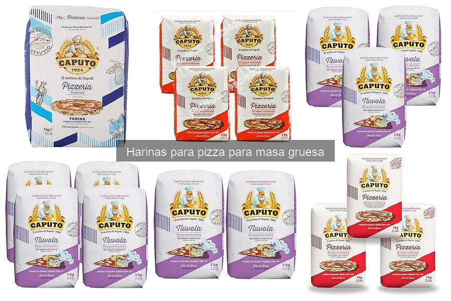 Cómo hacer masa de pizza gruesa con harina Caputo
