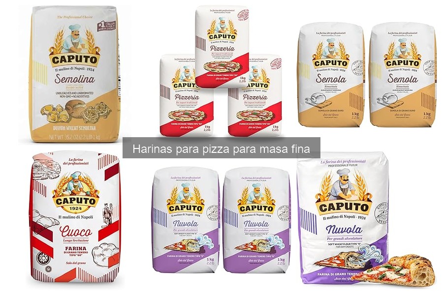 Cómo hacer masa fina de pizza con harina de trigo