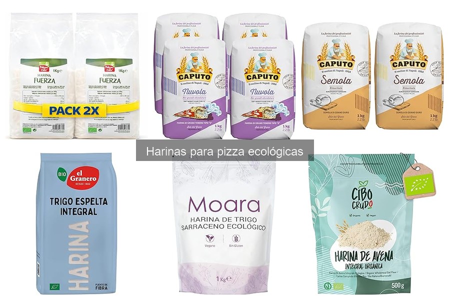 Cómo hacer masa para pizza con harinas ecológicas