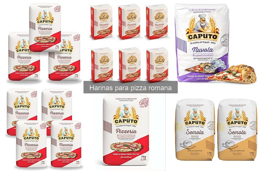Cómo hacer masa para pizza romana con harina específica