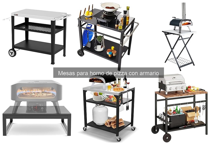 Cómo Instalar una Mesa para Horno de Pizza con Armario