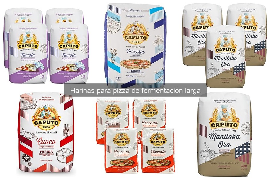 Cómo la harina de fermentación larga mejora la textura de la pizza