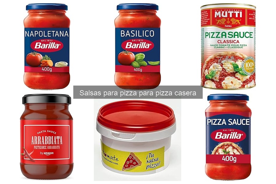 Cómo las salsas para pizza afectan la textura de la masa
