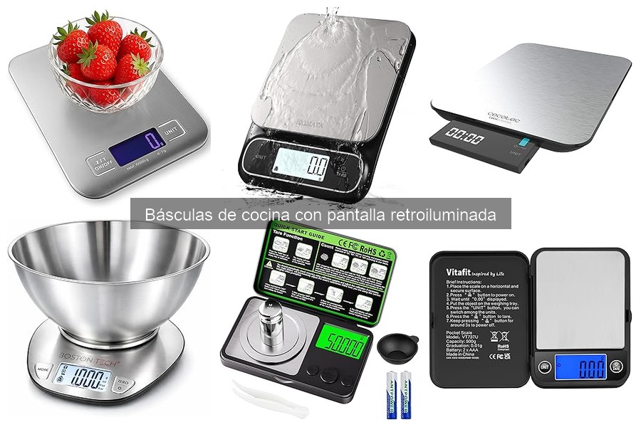 Cómo limpiar y mantener tu báscula de cocina retroiluminada
