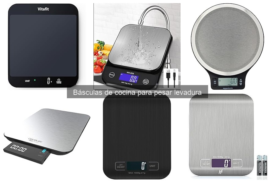 Cómo limpiar y mantener tu báscula de cocina
