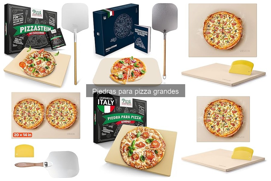 Cómo limpiar y mantener una piedra para pizza grande