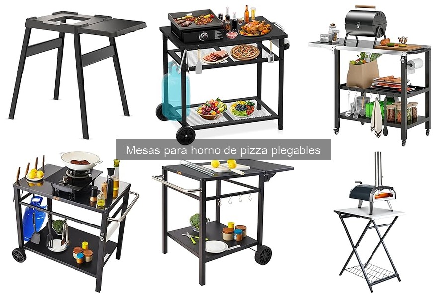 Cómo mantener mesas para horno de pizza plegables