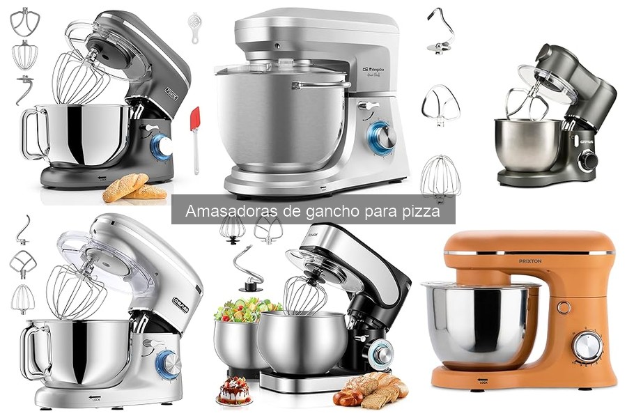 Cómo solucionar problemas en amasadoras de gancho para pizza